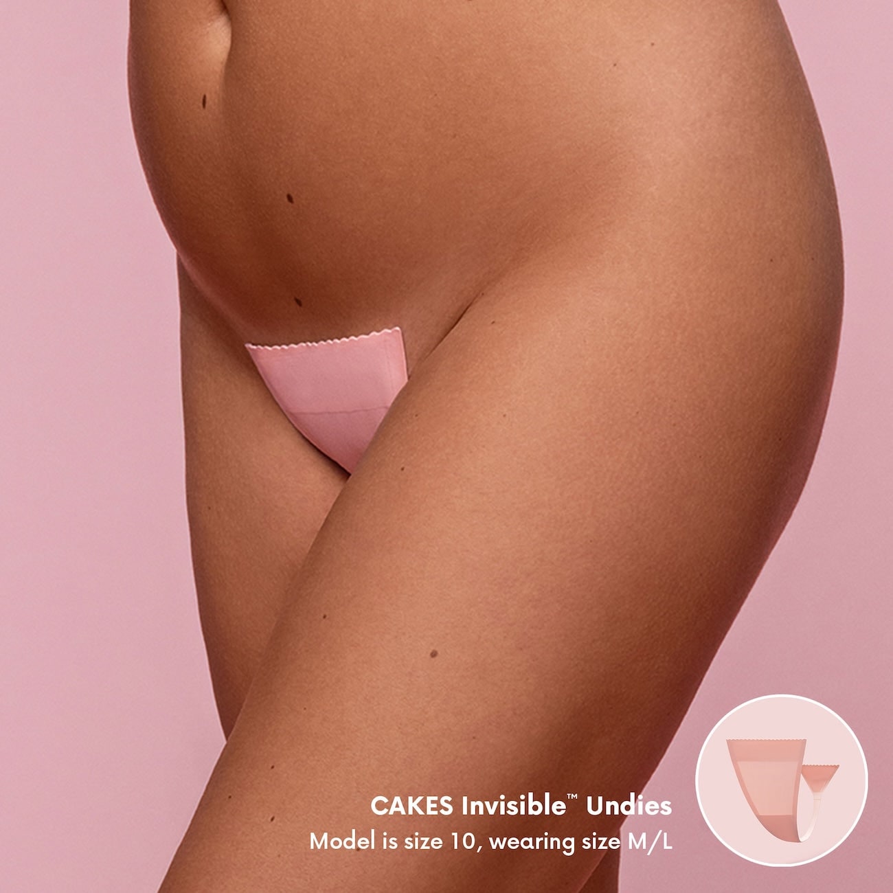 CAKES Invisible™ undies